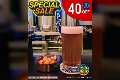 (26 ก.ย. 2568 - 26 ต.ค. 2568) Promotion : Sucking Stones Brewing (Sucking Stones Brewing)