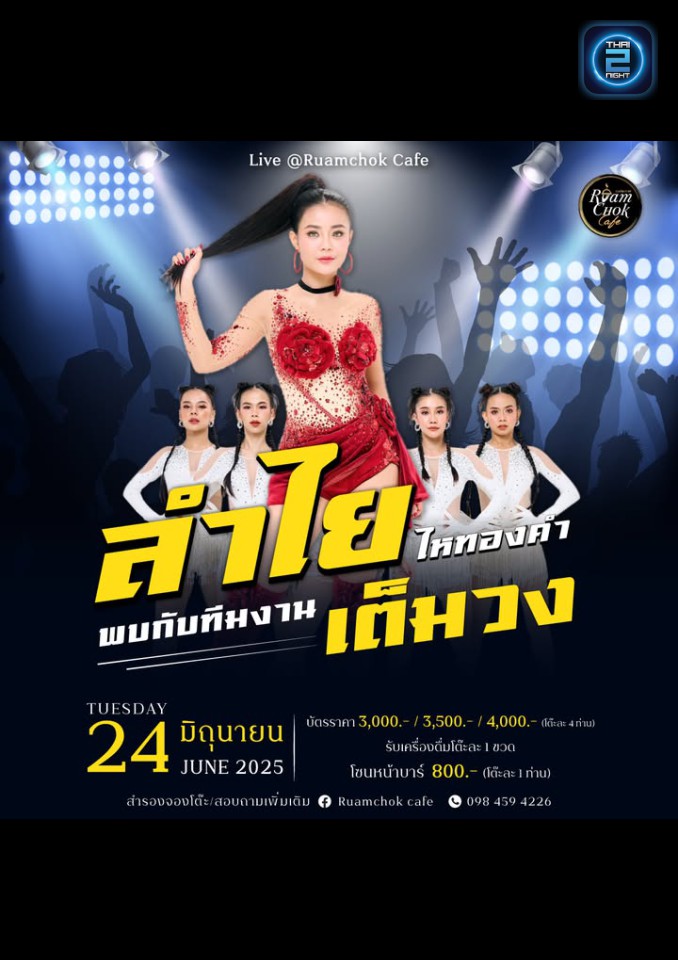 ลำไย ไหทองคำ : Ruamchok Cafe (Ruamchok Cafe) : Chiang Mai (เชียงใหม่)
