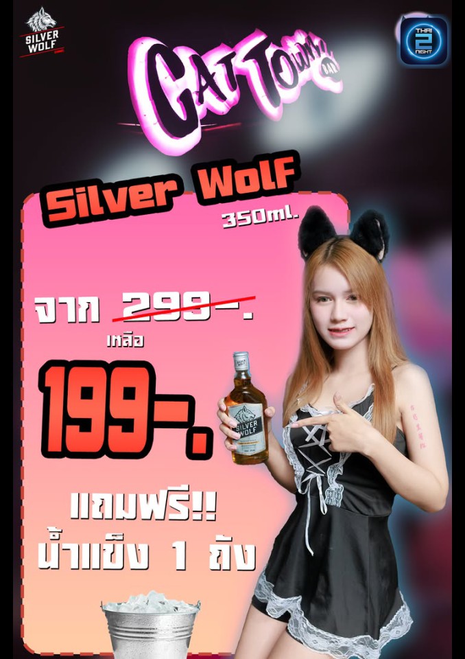 Promotion : Cat Town Bar เกษตร-นวมินทร์ (Cat Town Bar เกษตร-นวมินทร์) : กรุงเทพมหานคร (Bangkok)