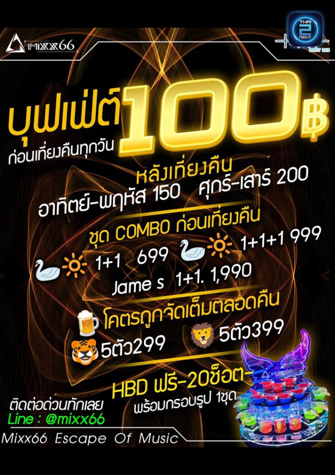 Promotion : Mixx66 Escape Of Music (Mixx66 Escape Of Music) : อุบลราชธานี (Ubon Ratchathani)
