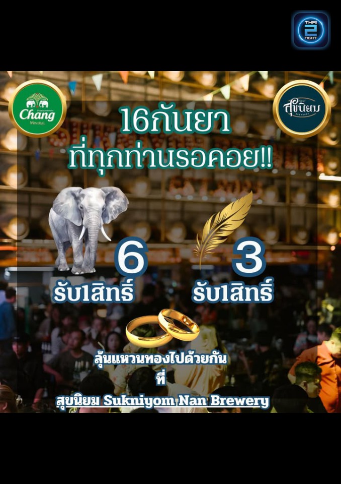 Promotion : นิยมสุข (Niyomsuk Nan Brewery) : น่าน (Nan)