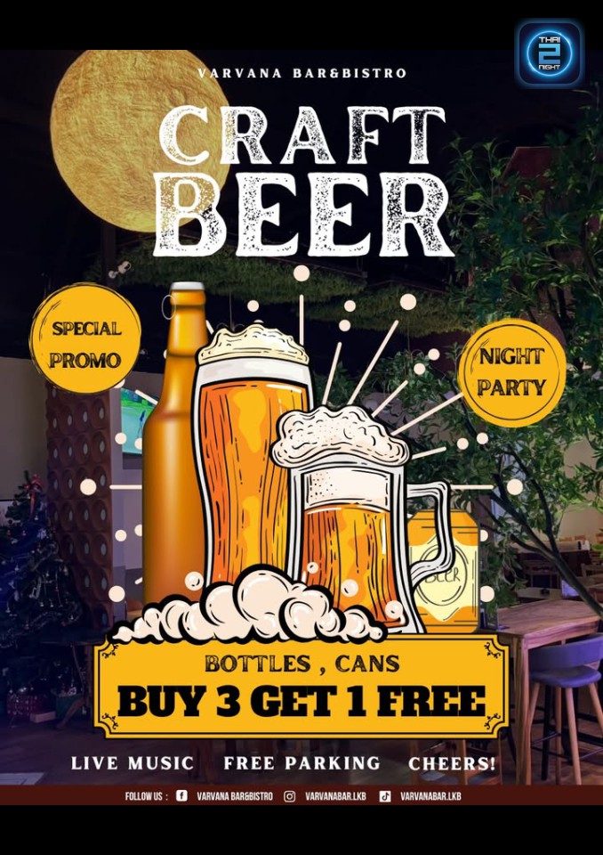 Promotion : Varvana Bar&Bistro (Varvana Bar&Bistro) : Bangkok (กรุงเทพมหานคร)