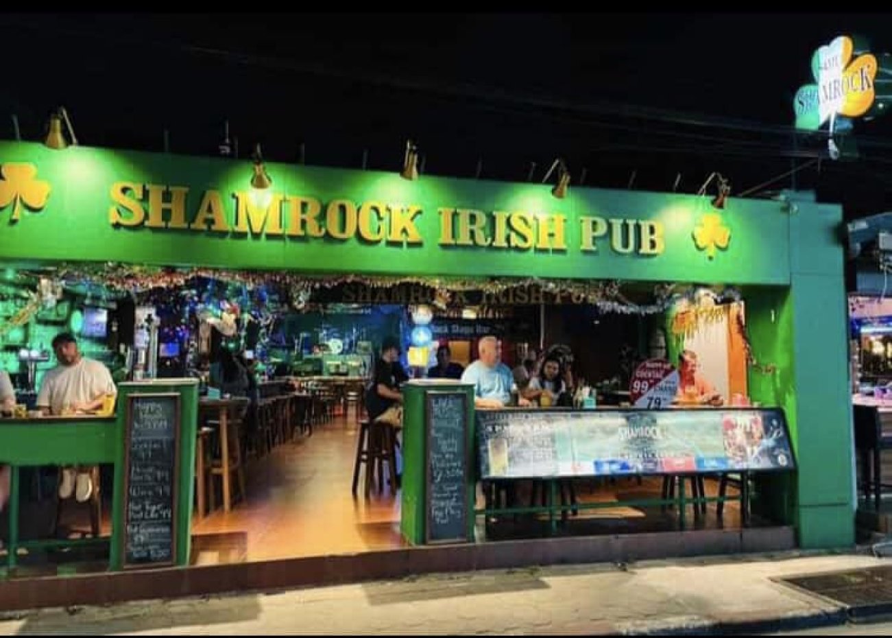 The Shamrock Irish Pub Lamai Beach,Koh Samui. : Surat Thani