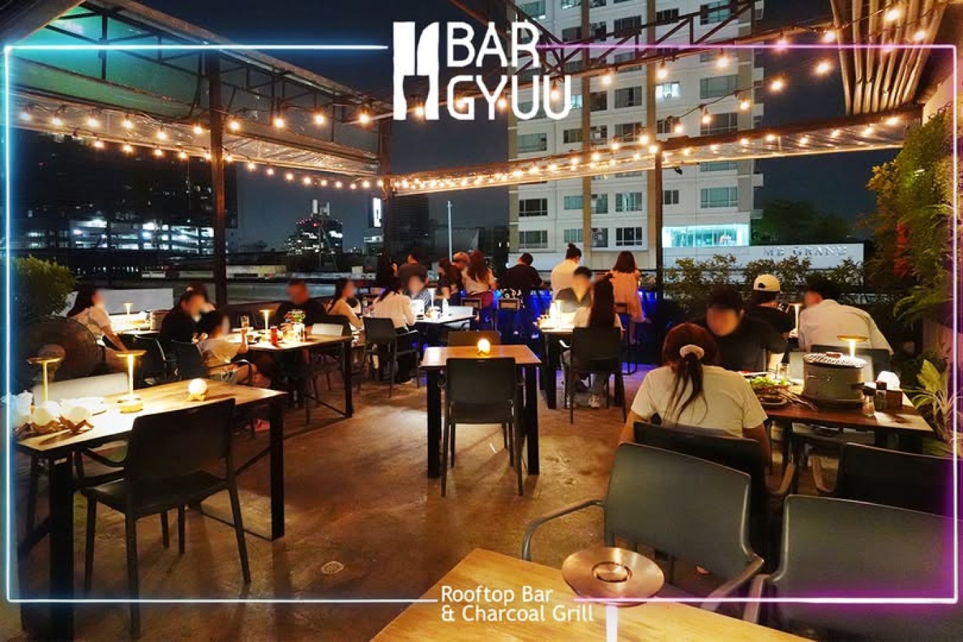 Bargyuu / RoofTop Bar & Charcoal grill / 4289 : Bangkok
