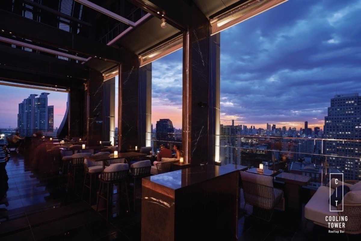 Cooling Tower Rooftop Bar