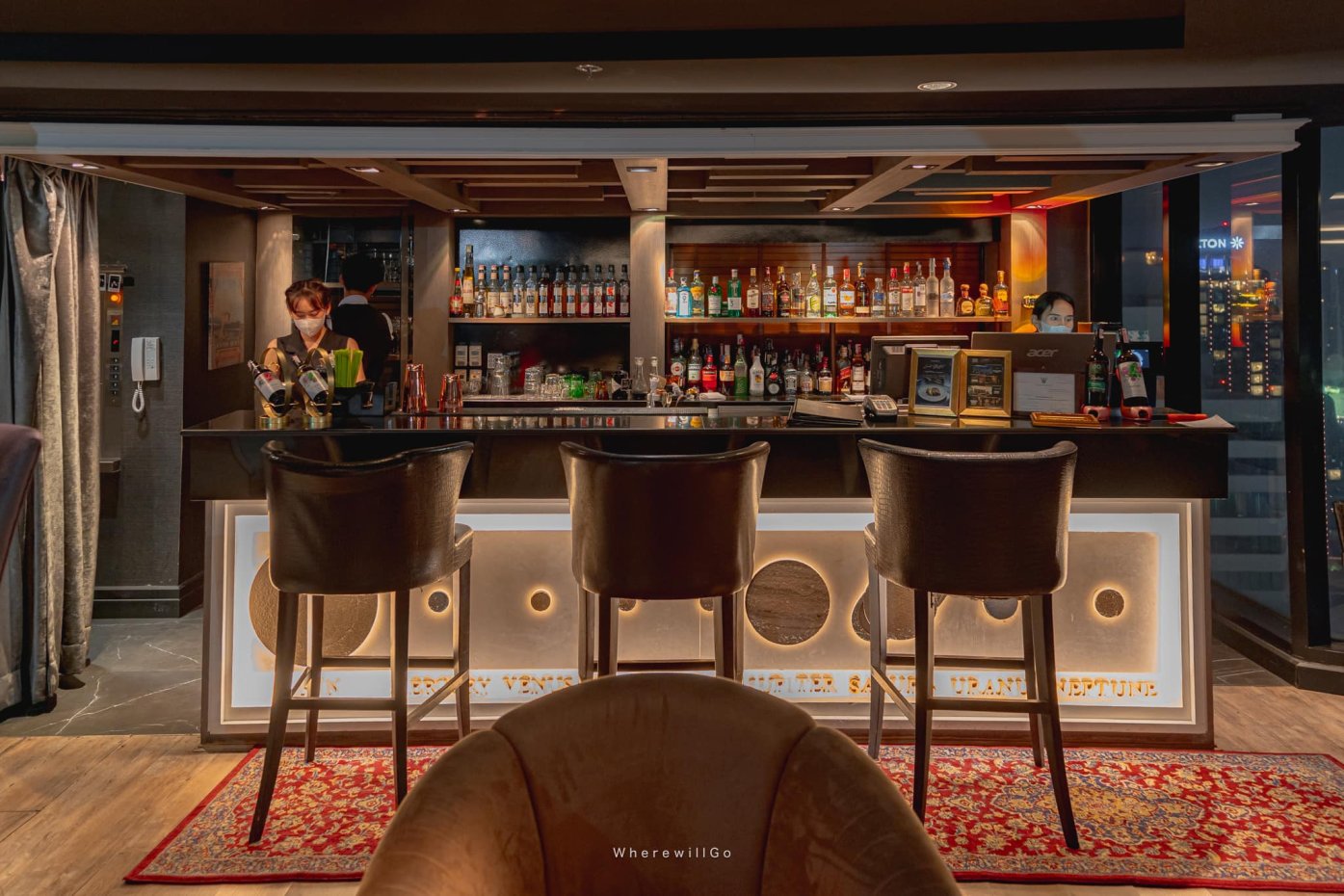 Axis & Spin Rooftop Sky Lounge & Bar